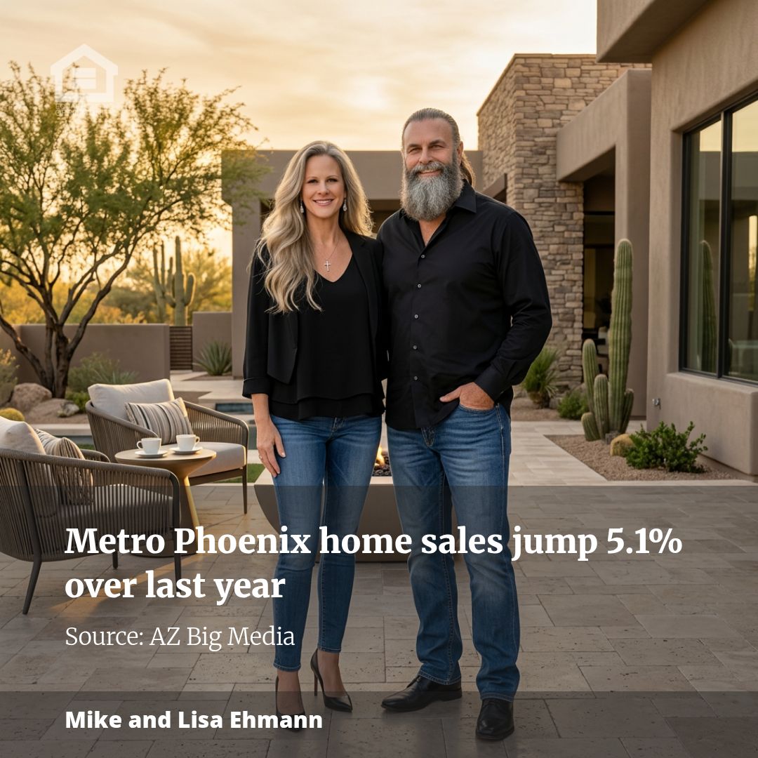 Metro Phoenix home sales jump 5.1% over last year
